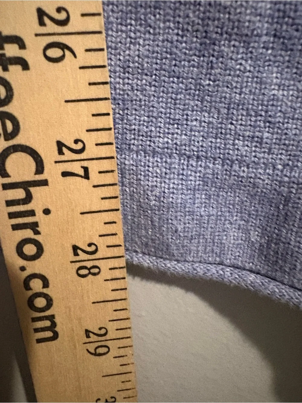 Pure Jill Lavender Cashmere Blend Button Up Cardigan Sweater Oversized Pockets - Picture 11 of 11